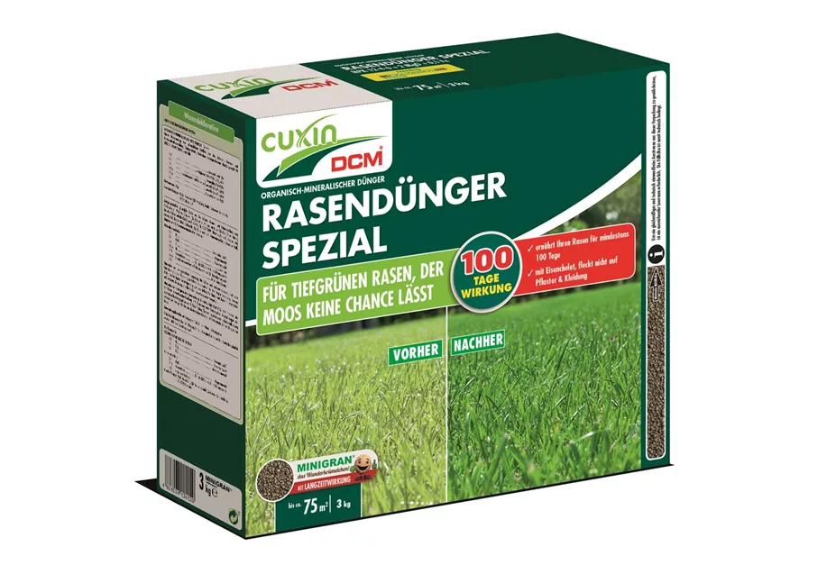 Cuxin Rasendünger Spezial, Cuxin Pflanzenhof Plum